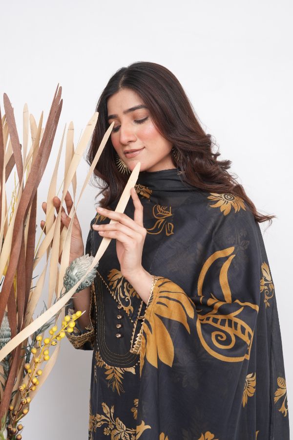 Charm Digital Printed Lawn BR-1426