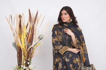 Charm Digital Printed Lawn BR-1426