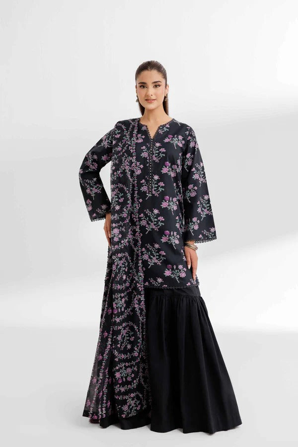 Nishat Self Jacquard Linen 3 Piece 42503350-R