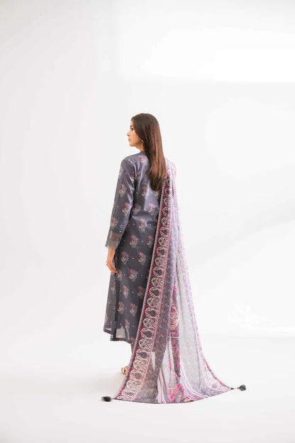 Nishat Self Jacquard Linen 3 Piece 42503207-R