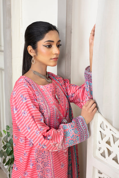 Meerab Digital Printed Lawn  PR-4025
