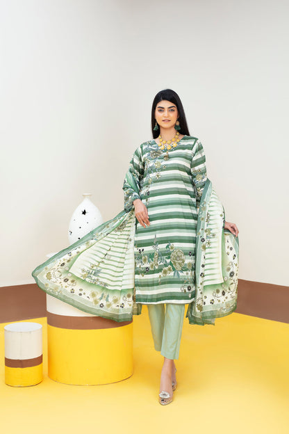 Libaas Digital Printed Lawn  MD-2667