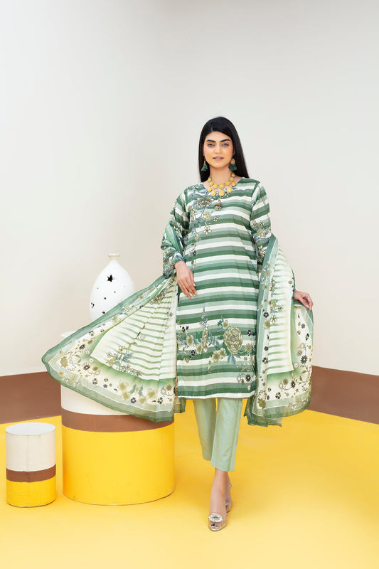 Libaas Digital Printed Lawn  MD-2667