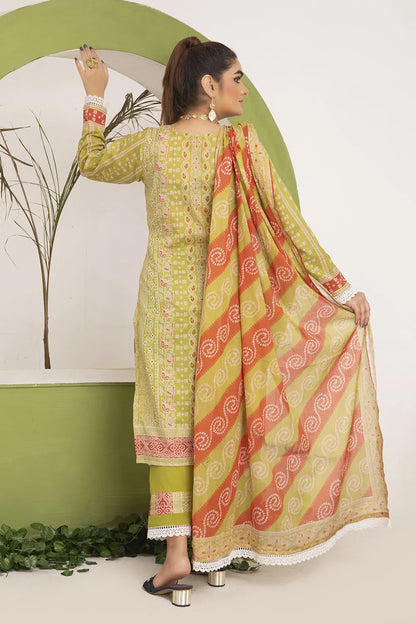 Chunri Digital Printed Slub Lawn PR-2702