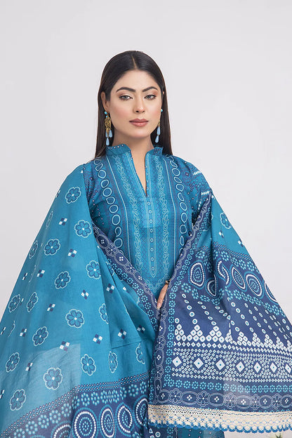 Chunri Digital Printed Slub Lawn PR-2703