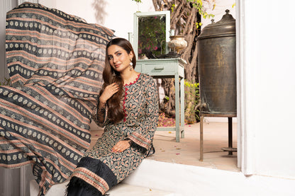 Maahru Digital Printed Lawn BR-1342