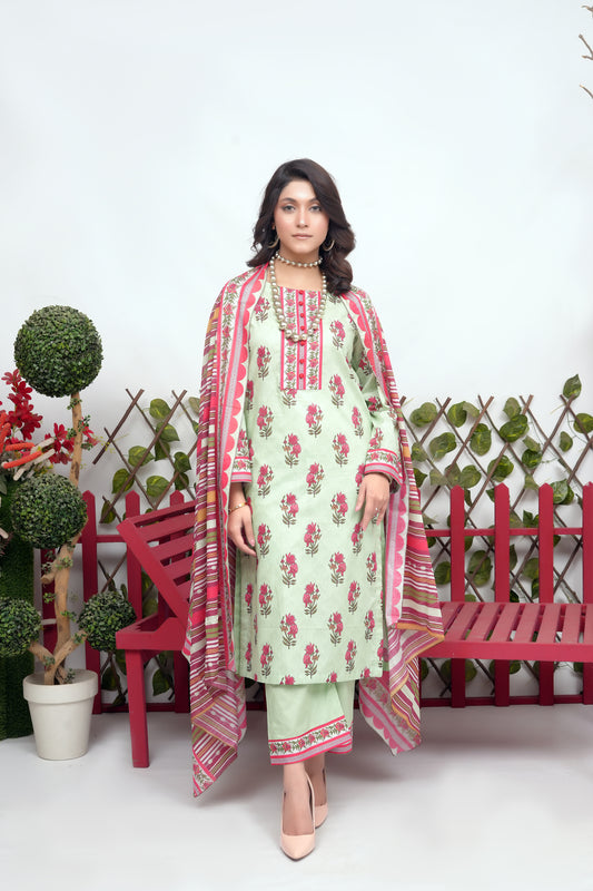 Shama Digital Printed Lawn BR-BR-1377